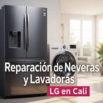 Reparación de Neveras y Lavadoras  LG en Cali